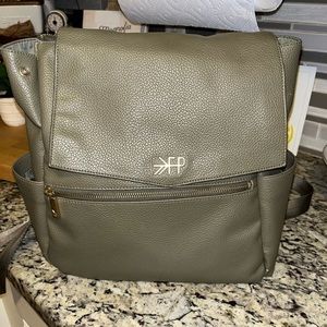 Freshly Picked Mini Classic Diaper Bag in Sage